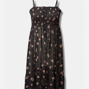 NWT long sheer top
